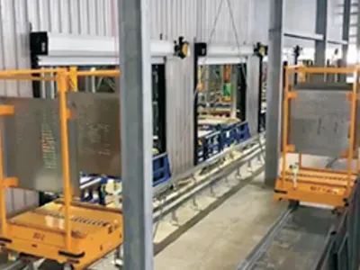 Cycloidal speed reducers for RGV plastic conveying systems