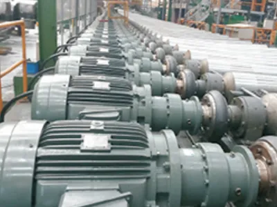 Planetary reducers for aluminum conveying systems